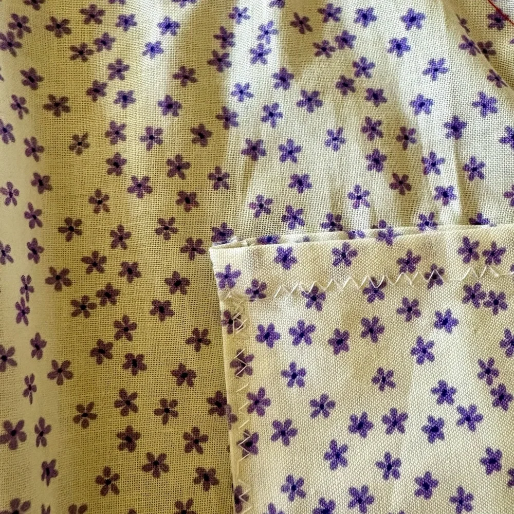 Toddler Apron with Blue Star Print